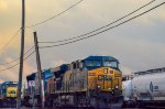 CSX Locomotives in the Yard